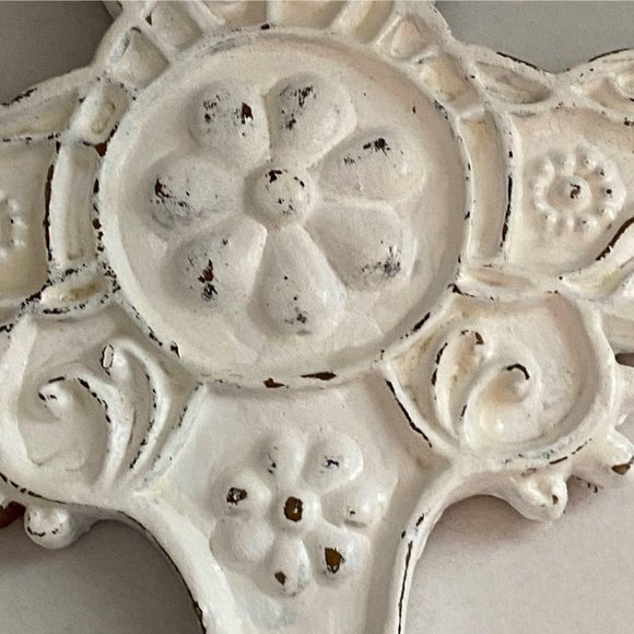 Home Décor Recycled Christian Cross 13 x 8 Inches - Picture 2 of 6